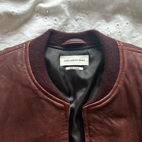 Isabel Marant Etoile Leather Jacket - Picture 1 of 5